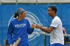 Tennis vs St Michael’s  Men’s and Women’s Tennis vs St Michael’s. - Photo By: KEITH NORDSTROM : Wheaton, Tennis